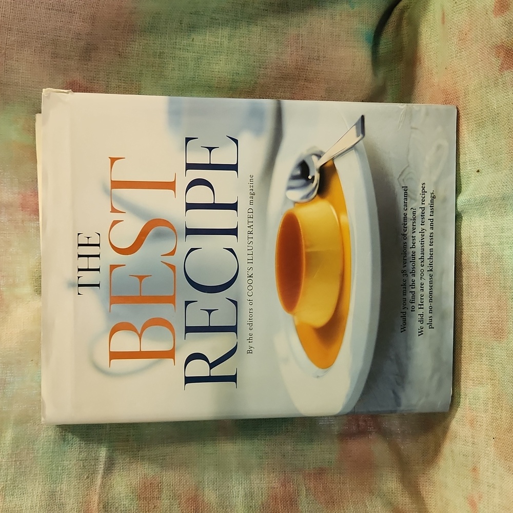 The Best Recipe Cooks Illustrated Cookbook